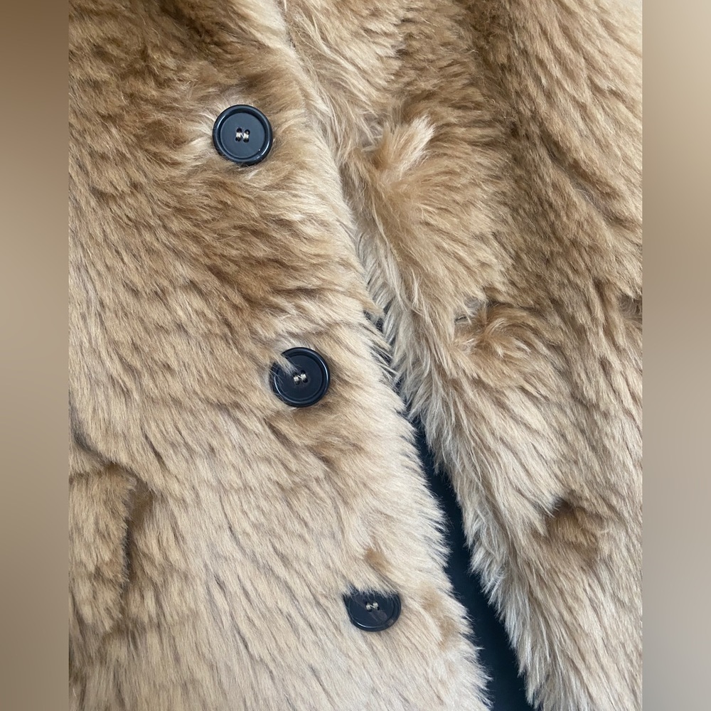 HP🎉 Saint Laurent Faux Fur Coat - Picture 5 of 14